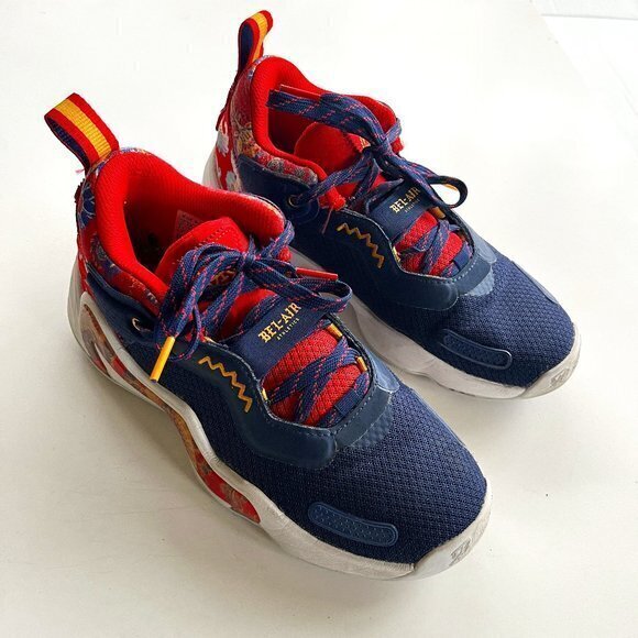 Adidas Basketball D.O.N. Issue #3 X Bel-Air Shoes Kids’ Size 5.5 Womens Size 7 - Picture 3 of 11